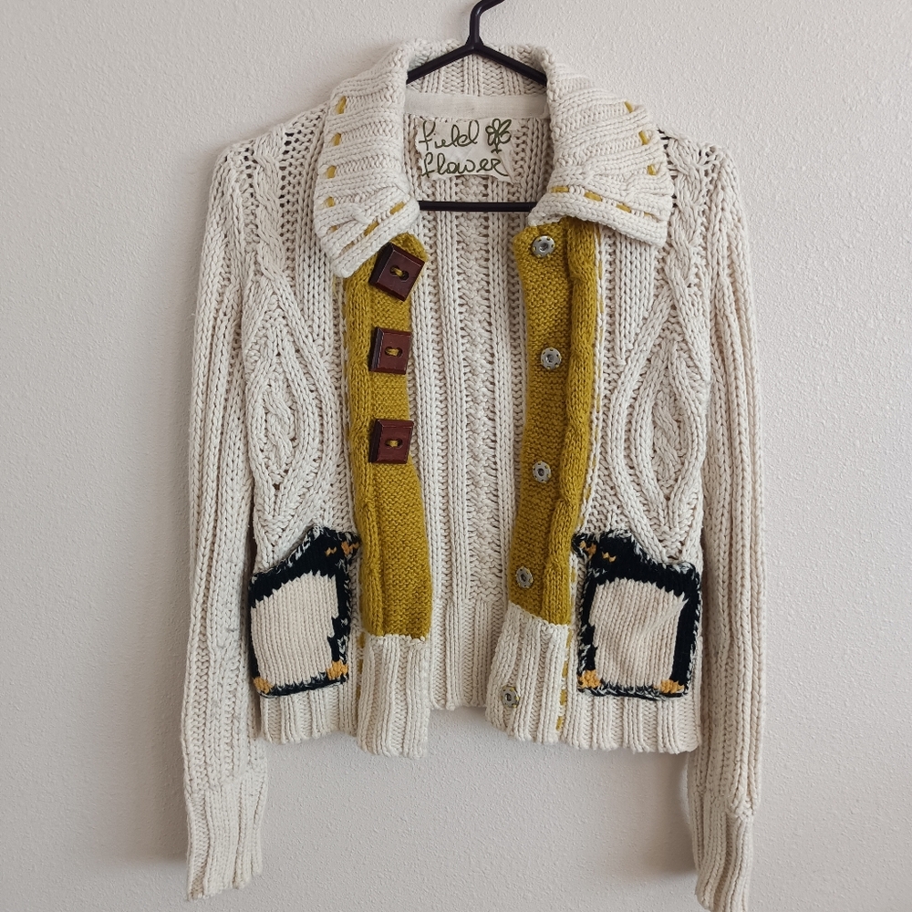 Funky Anthropologie Penguin Sweater